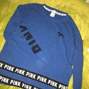 Long sleeve PINK Victoria secret shirt